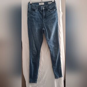 PacSun Women's Skinny Jeans in Deep Blue
